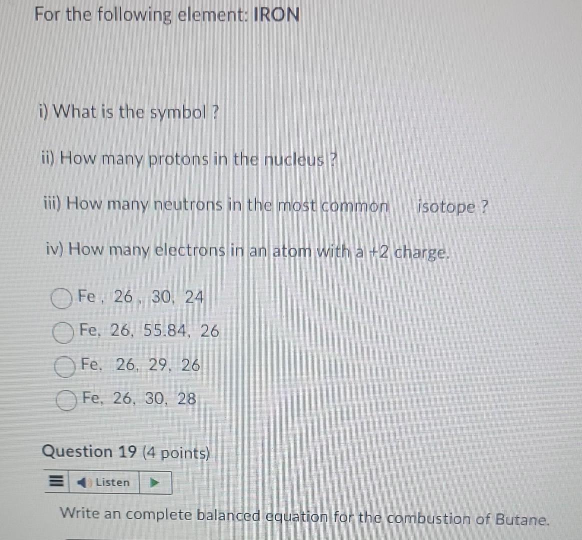 solved-for-the-following-element-iron-i-what-is-th