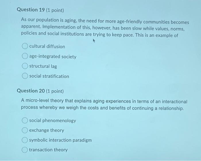 Solved As our population is aging, the need for more | Chegg.com