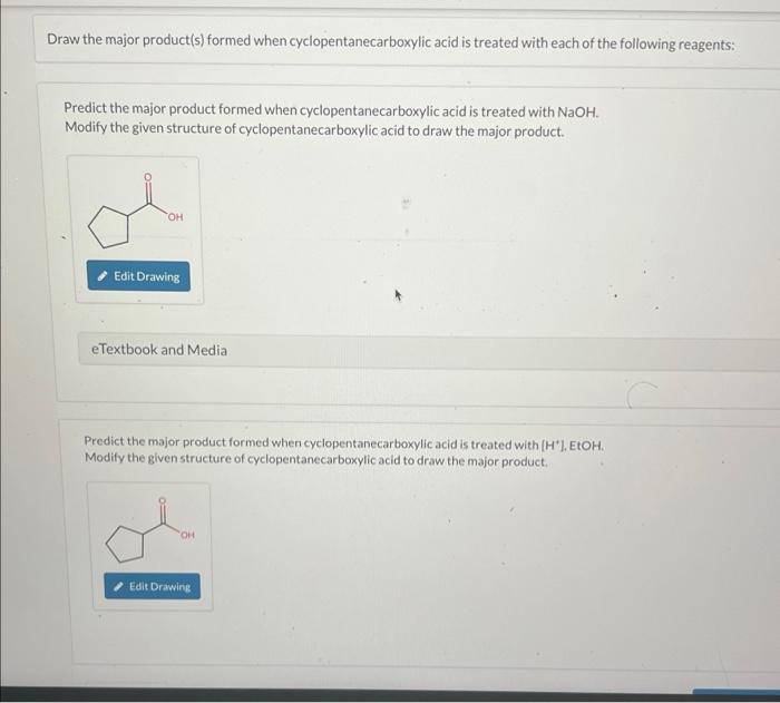 Solved Draw the major product(s) formed when | Chegg.com