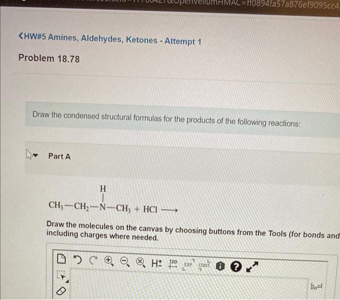 Solved Draw The Condensed Structural Formulas For The | Chegg.com