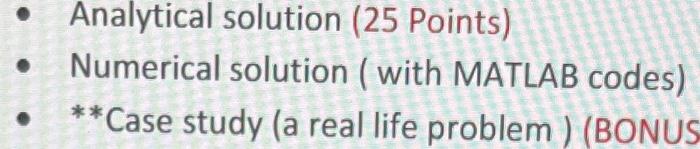 Solved I need analytical solution numarical soliton( with | Chegg.com