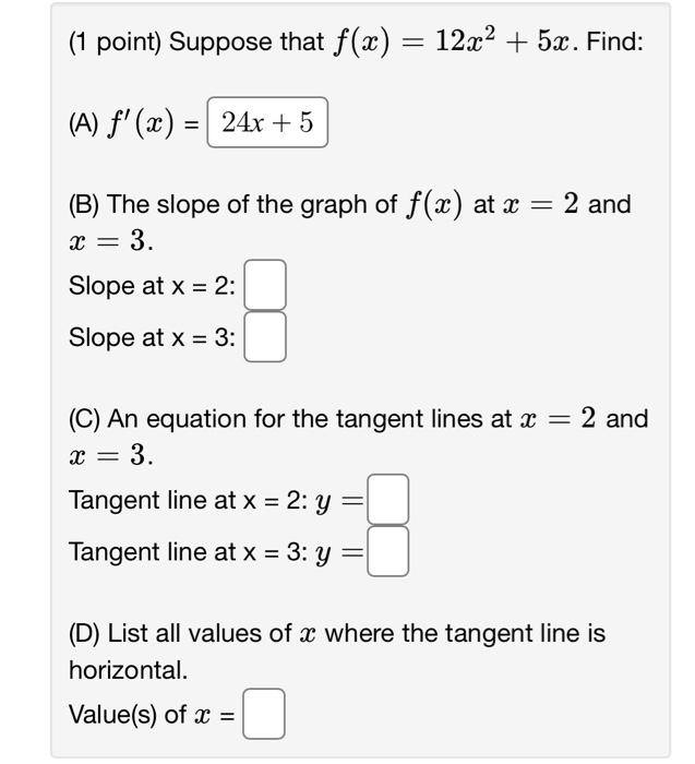 solved-1-point-suppose-that-f-x-12x2-5x-find-a-f-x-chegg