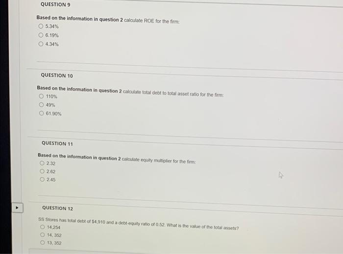 Solved Using the information below to answer Question | Chegg.com