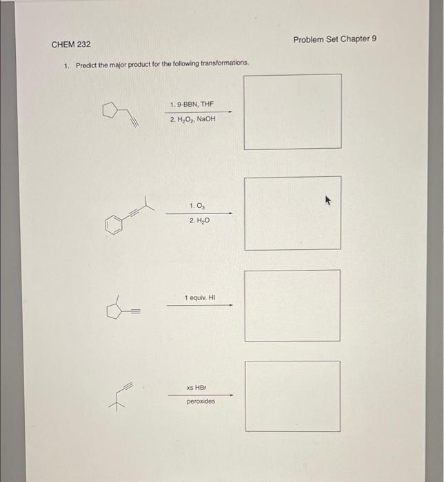 chem 232 experiment 9