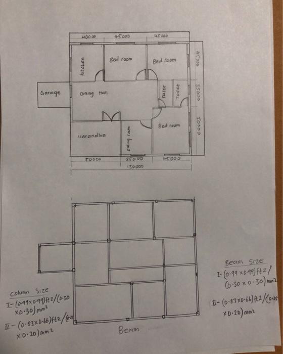 Solved please use the above floor plan to design a one way | Chegg.com