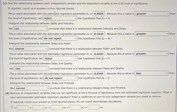 Solved A study investigated the relationship between audit | Chegg.com