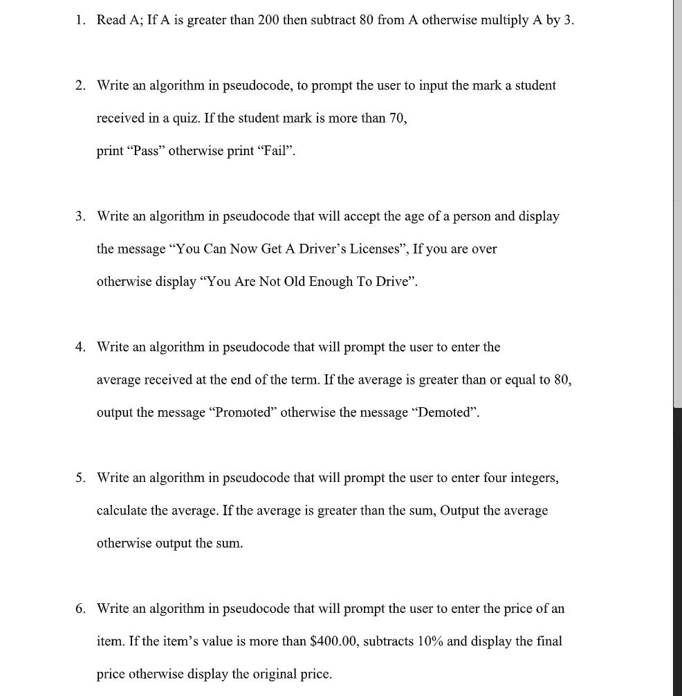 solved-read-a-if-a-is-greater-than-200-then-subtract-80-chegg