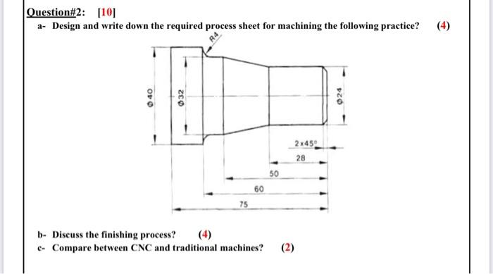 Solved Question#2: [10] a- Design and write down the | Chegg.com