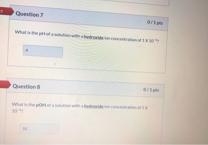 Solved Question 2 0/1 pts Human blood has a pH of | Chegg.com