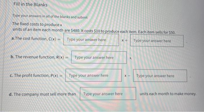 Fill In The Blanks Type Your Answers In All Of The Chegg Com