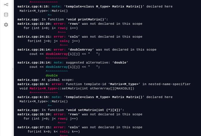 Solved I have been trying to debug this code for hours but i | Chegg.com