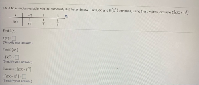 Solved Let X be a random variable with the probability | Chegg.com