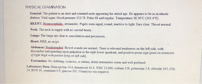 case study for chapter 1 admission history and physical