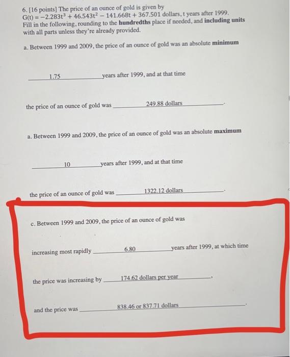 Solved Please Help Thank You! I Understand Parts A And B, | Chegg.com