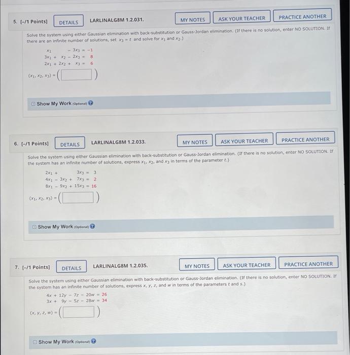 Solved please solve the 3 questions dont solve only one I | Chegg.com