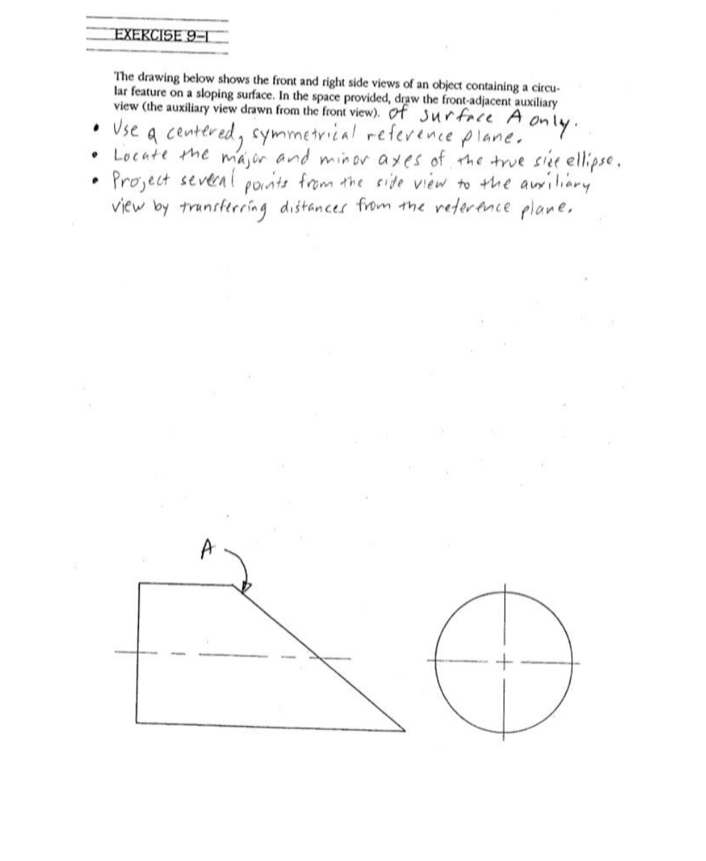 Solved exercise 9 1the drawing below shows the front and chegg