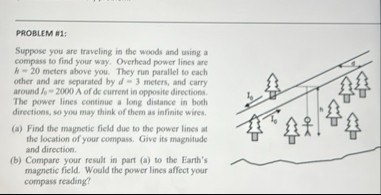 Solved PROBLEM 31:Suppose you are traveling in the woods and | Chegg.com