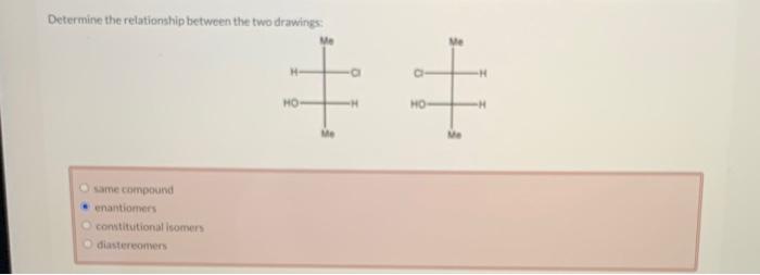 Solved Determine the relationship between the two drawings: | Chegg.com