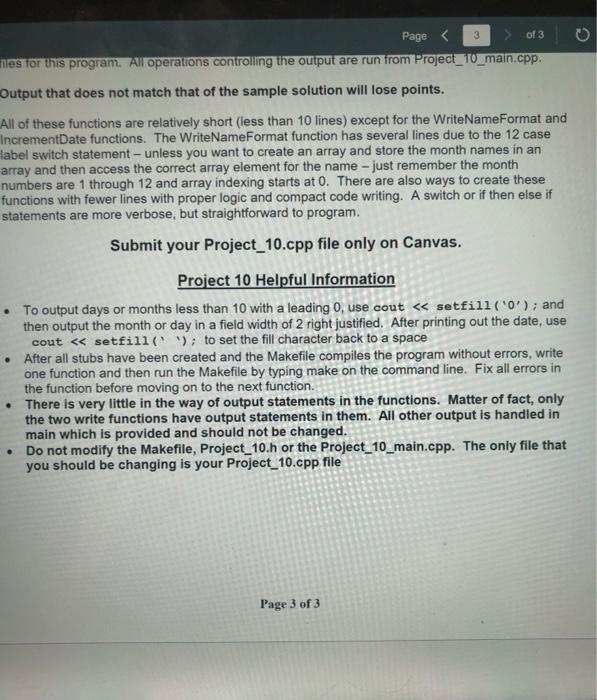 Solved Spring 2021 CPE211 Project Assignment Project 10 | Chegg.com