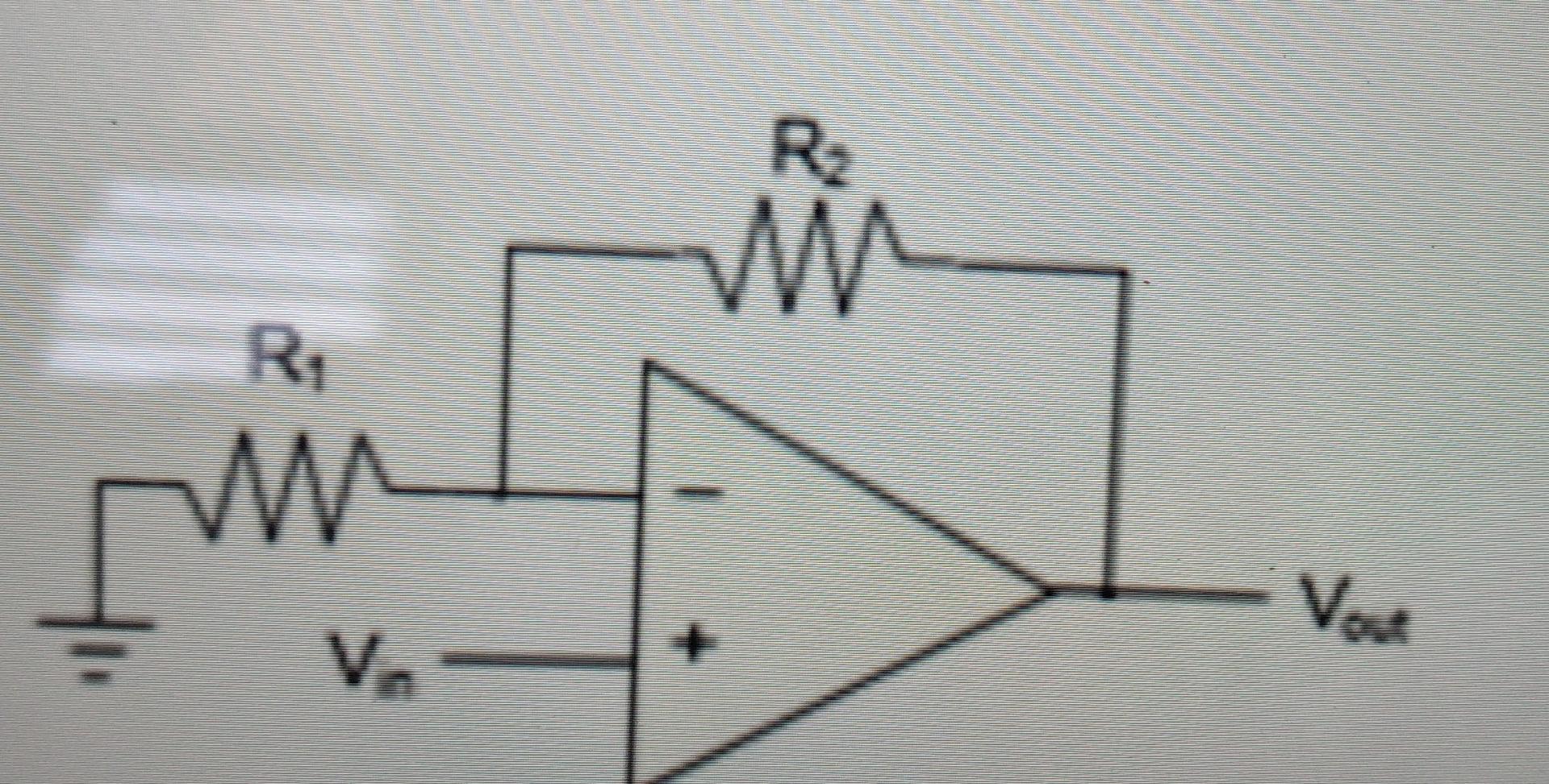 Solved UNIS Question 1 The figure shows an inverting | Chegg.com