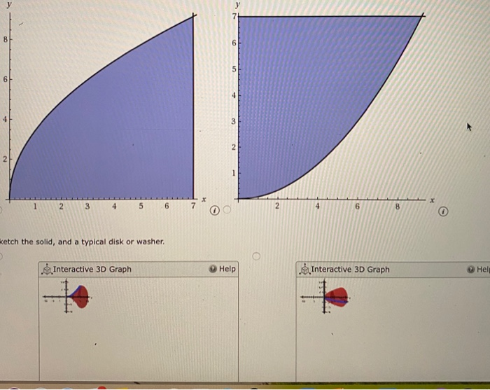 Solved Find The Volume V Of The Solid Obtained By Rotating Chegg Com