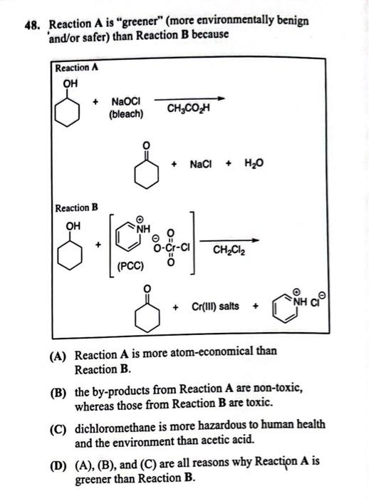 Solved 47. What Is The Major Product Of This Sequence Of | Chegg.com