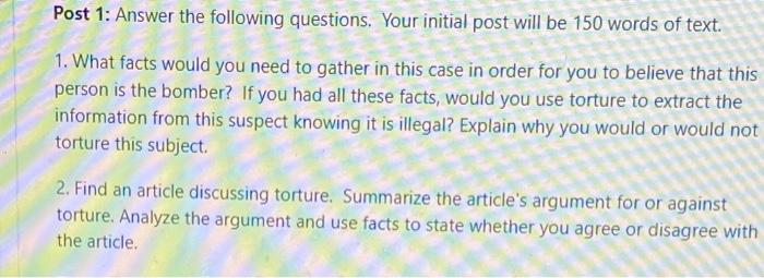 Solved Read Chapter 6 in your textbook and then analyze the | Chegg.com
