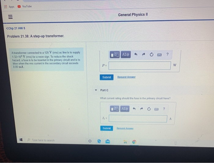 Solved General Physics II | Chegg.com