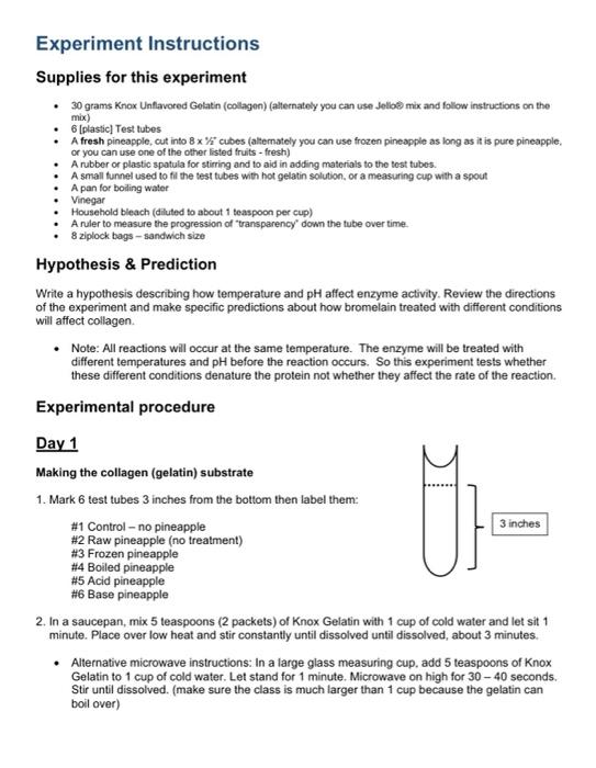 Solved Dont need to do experiment, just added on information | Chegg.com