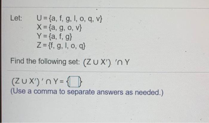Perform The Indicated Operations And Designate The Chegg Com
