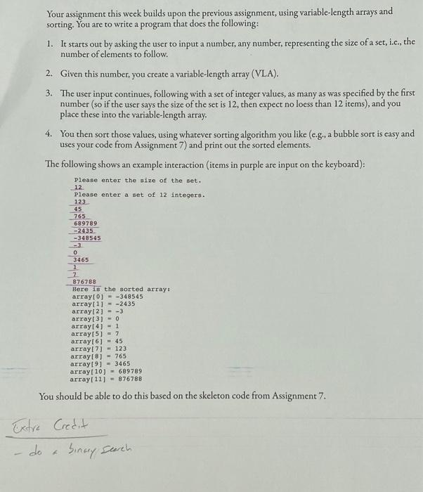 Solved Assignment is to build upon the the code provided | Chegg.com