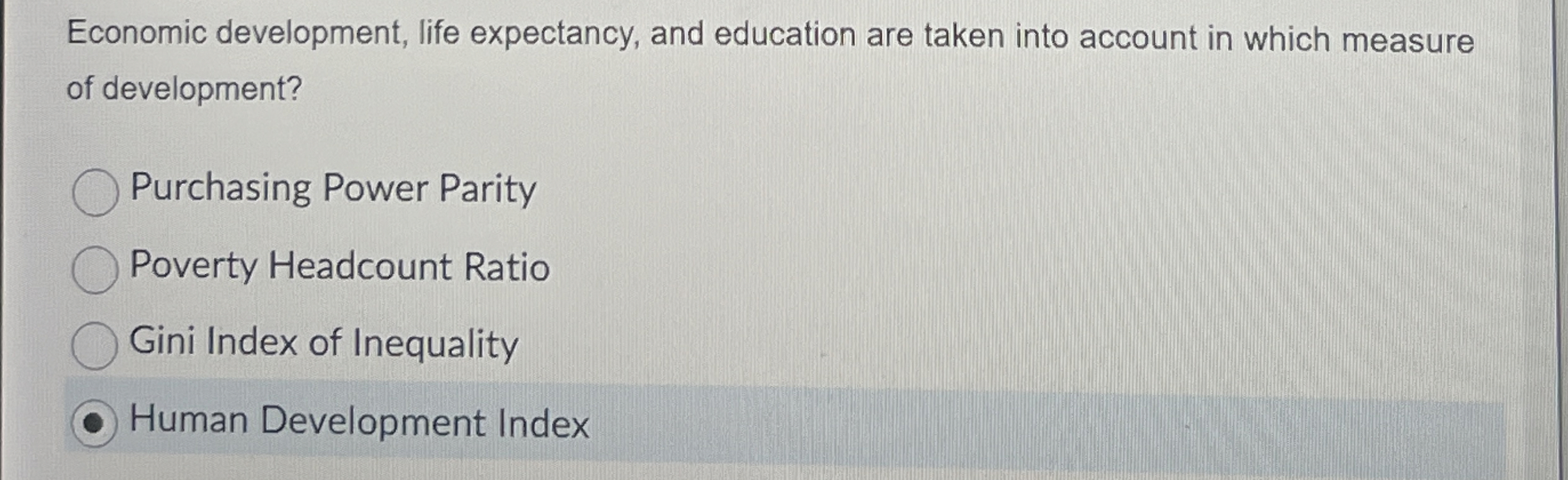 Solved Economic development, life expectancy, and education | Chegg.com