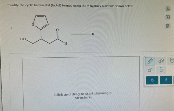 Solved Identify the cyclic hemiacetal (lactol) ﻿formed using | Chegg.com