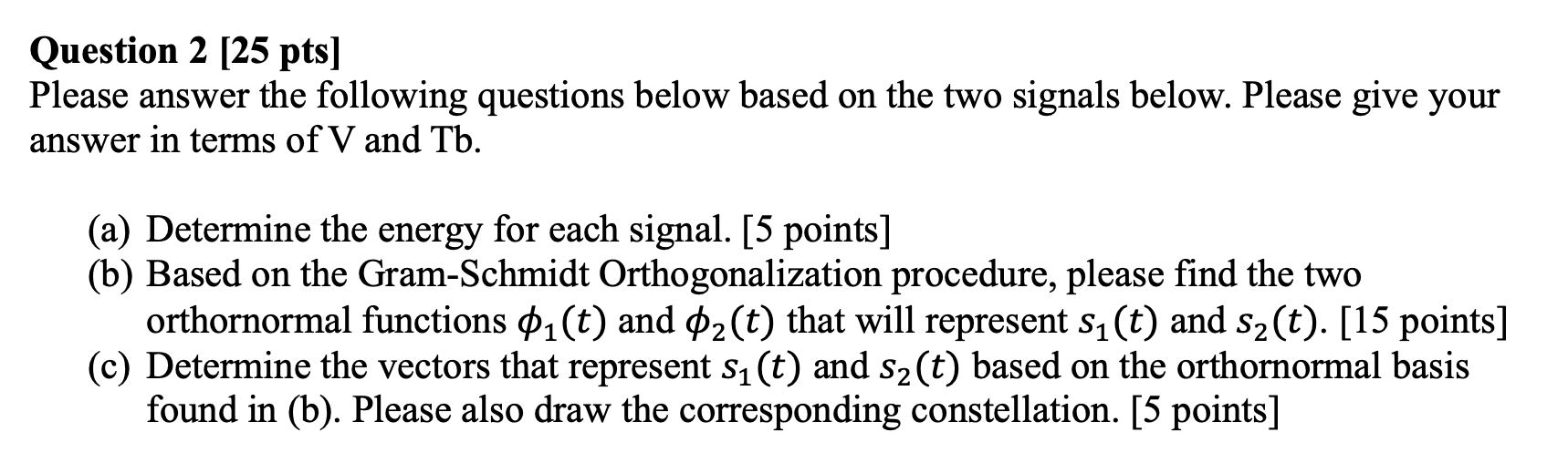 Solved Question 2 [25 ﻿pts]Please answer the following | Chegg.com