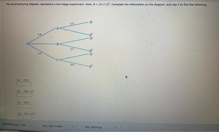 Solved The accompanying diagram represents a two-stage | Chegg.com