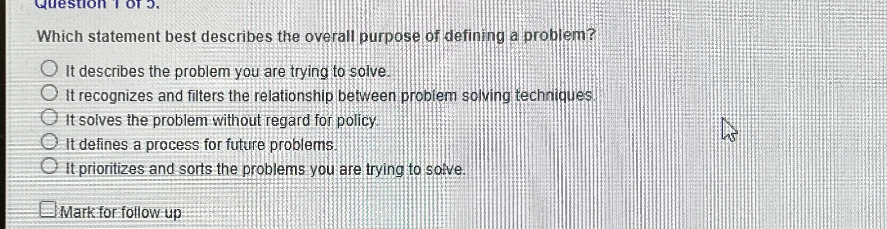 Which statement best describes the overall purpose of | Chegg.com