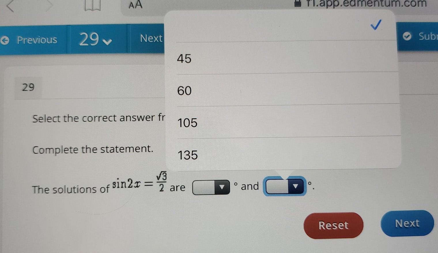 Solved 20 Select the correct answer from each drop-down | Chegg.com