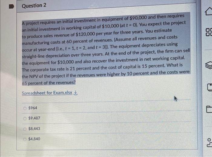 solved-a-project-requires-an-initial-investment-in-equipment-chegg