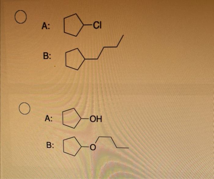 Solved What Are The Products? Multiple Choice A: B: A: B: | Chegg.com