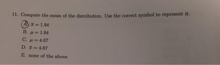 Solved i need the work shown for this, i know the answer is | Chegg.com