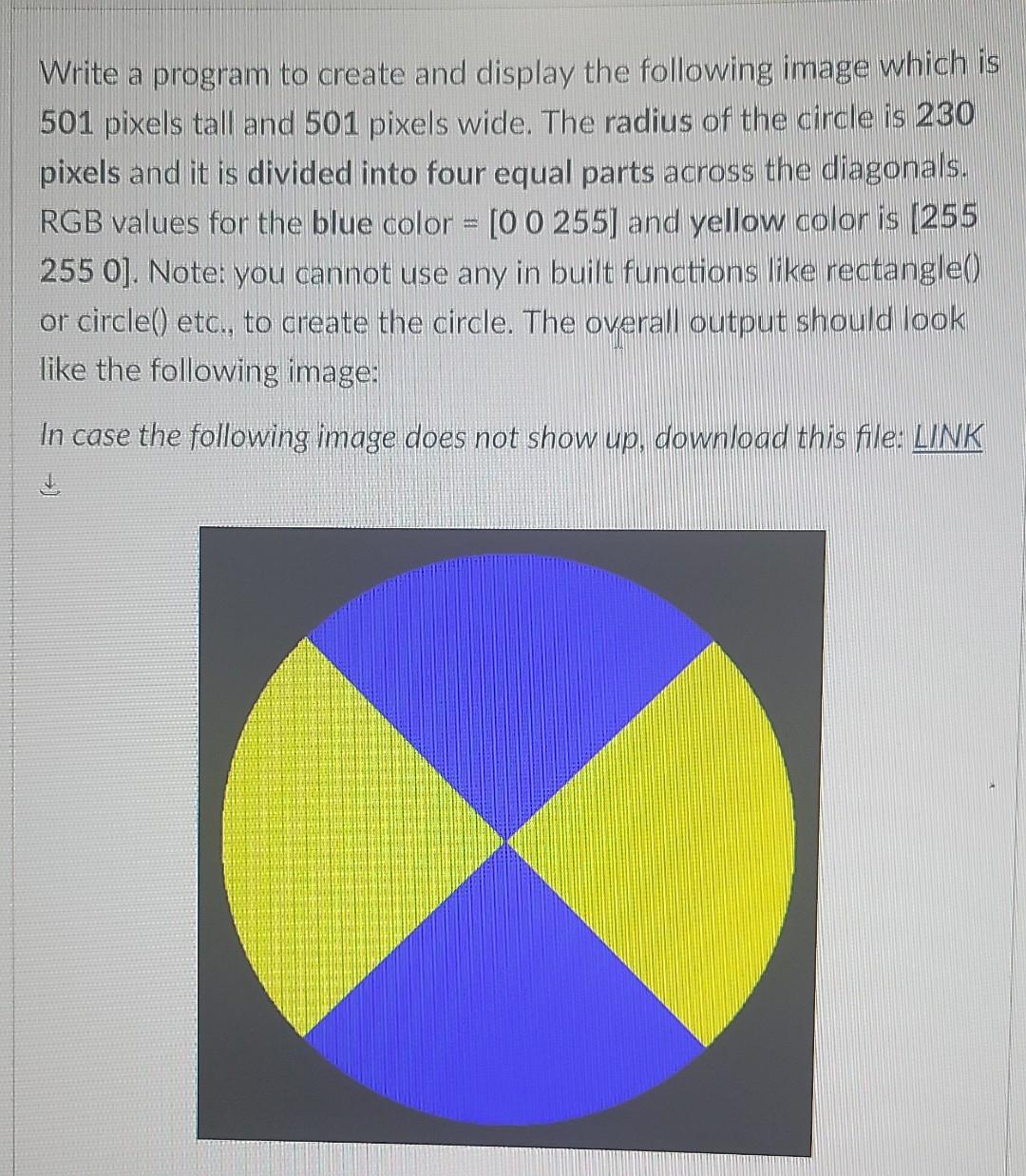 Solved Write a program to create and display the following | Chegg.com