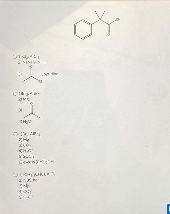 Solved Starting With Benzene, Show How You Would Prepare The | Chegg.com