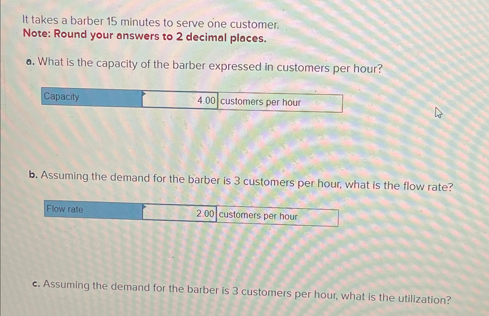 15 min outlet decimal