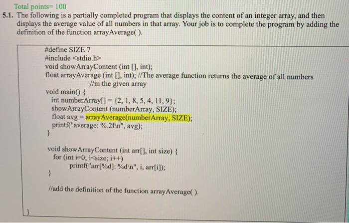 Solved The code has to work in visual studio . The outcome 