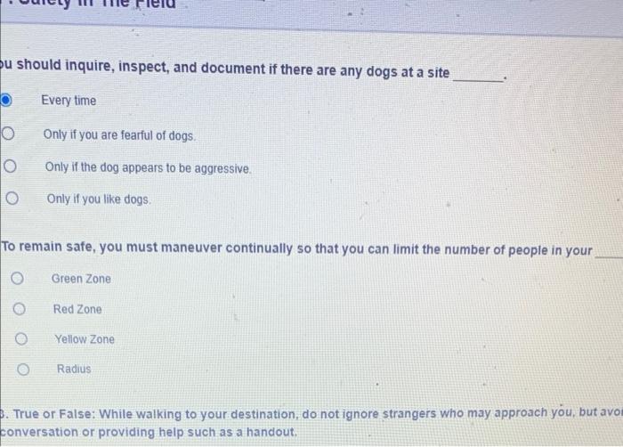 Solved u should inquire, inspect, and document if there are | Chegg.com