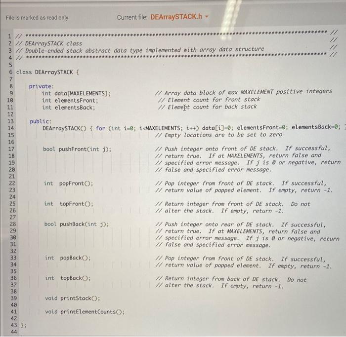 Solved answer in C++ i will upvote thank youmain is a read | Chegg.com