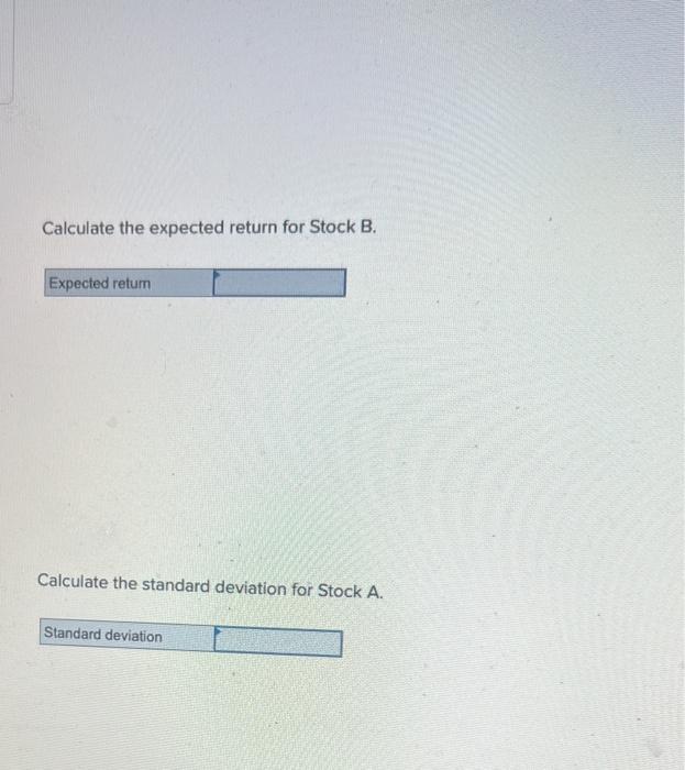 Solved Consider The Following Information: Calculate The | Chegg.com