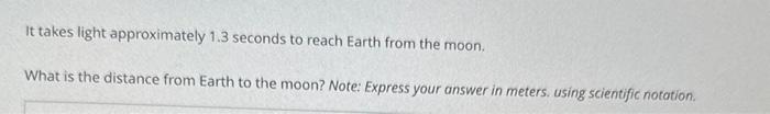 time it takes for light to reach earth in seconds