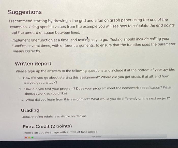 Solved # Starter code for homework 6 CANVAS WIDTH = 900 | Chegg.com