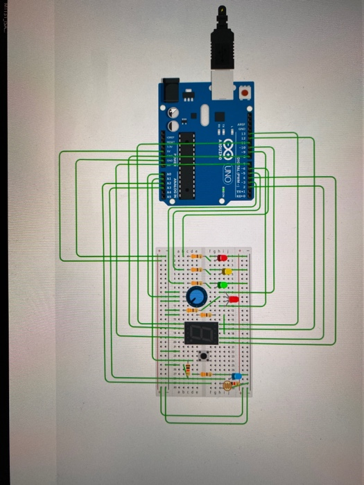 o O UNO ARDUINO . . LED Resistor Calculation. ADC | Chegg.com